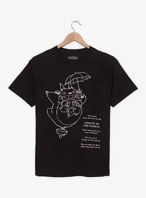 Studio Ghibli® My Neighbor Totoro Lettered Tonal T-Shirt — BoxLunch Exclusive