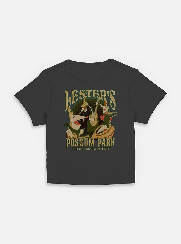 Disney Goofy Lesters Possum Park Women Baby T-Shirt