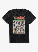 The Goonies Super Cool Sticker Set Mineral Wash T-Shirt