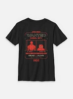 Star Wars: Andor Wanted Spy Youth T-Shirt