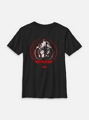 Star Wars: Andor Glitch Empire Helmet Youth T-Shirt