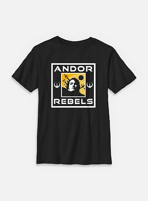 Star Wars: Andor Rebels Box Youth T-Shirt