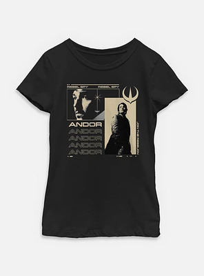 Star Wars: Andor Poster Youth Girls T-Shirt