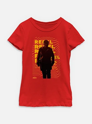 Star Wars: Andor Rebel Cassian Youth Girls T-Shirt