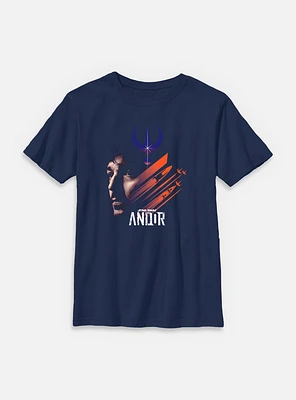 Star Wars: Andor Spaceships And Hero Youth T-Shirt