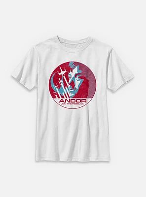 Star Wars: Andor Join The Rebelion Icon Youth T-Shirt