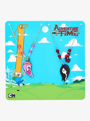 Adventure Time Princess Bubblegum & Marceline Necklace Set — BoxLunch Exclusive