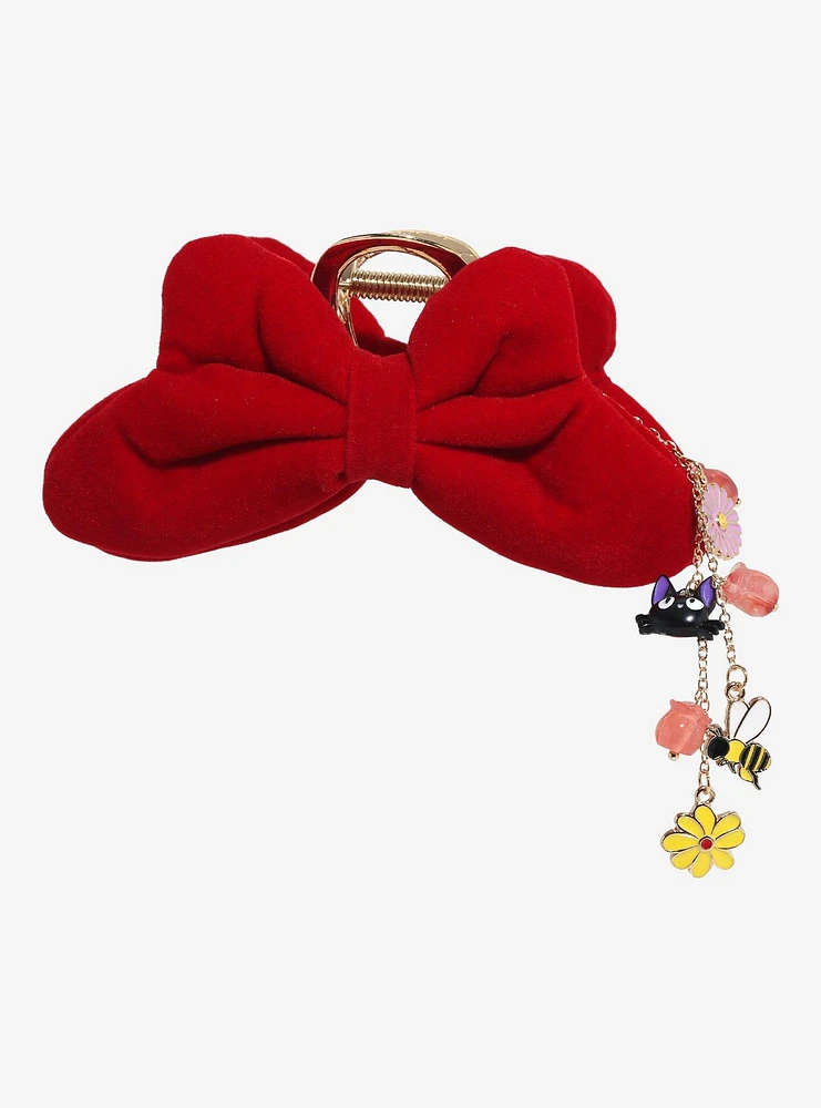 Studio Ghibli® Kiki's Delivery Service Repliica Bow Claw Clip with Charms