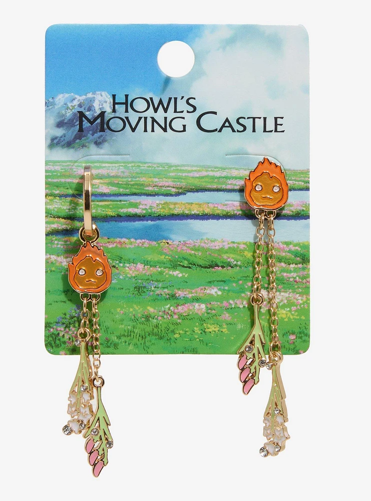 Studio Ghibli® Howl's Moving Castle Calcifer Mix and Match Earrings - BoxLunch Exclusive