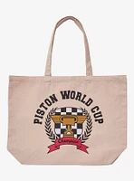 Disney Pixar Cars Piston World Cup Canvas Tote Bag — BoxLunch Exclusive