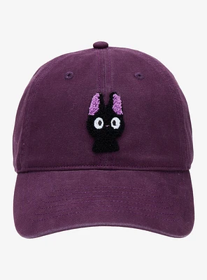 Studio Ghibli® Kiki's Delivery Service Chenille Jiji Ball Cap - BoxLunch Exclusive