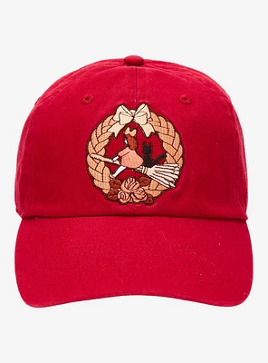 Studio Ghibli® Kiki's Delivery Service Bread Wreath Embroidered Ball Cap - BoxLunch Exclusive