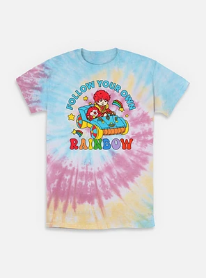 Rainbow Brite Follow Your Own Tie-Dye T-Shirt