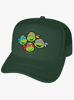 Teenage Mutant Ninja Turtles Heads Foam Trucker Hat