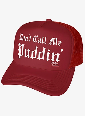 Harley Quinn Animated Series Don't Call Me Puddin' Foam Trucker Hat