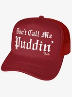 Harley Quinn Animated Series Don't Call Me Puddin' Foam Trucker Hat
