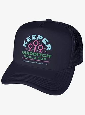 Harry Potter Quidditch World Cup Keeper Foam Trucker Hat