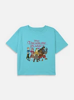 Disney Treasure Planet Group Youth Girls Boxy Crop T-Shirt