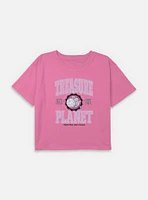 Disney Treasure Planet Morph Collegiate Youth Girls Boxy Crop T-Shirt
