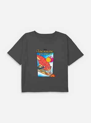 Disney Treasure Planet RetroYouth Girls Boxy Crop T-Shirt