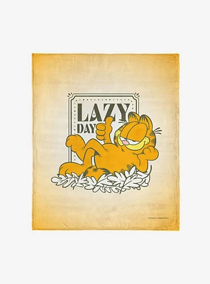 Garfield Lazy Day 50x60" Silk Touch Throw Blanket