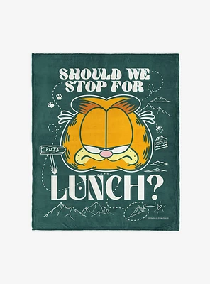 Garfield Stop For Lunch 50x60" Silk Touch Throw Blanket