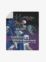 Transformers G1 Grid Optimus Prime Silk Touch Sherpa Throw Blanket