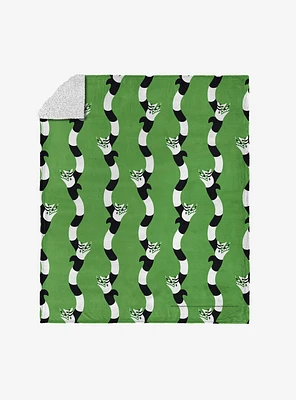 Beetlejuice No Rules Silk Touch Sherpa Throw Blanket