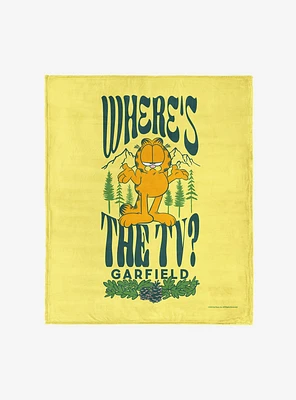 Garfield Where's The TV 50x60" Silk Touch Throw Blanket