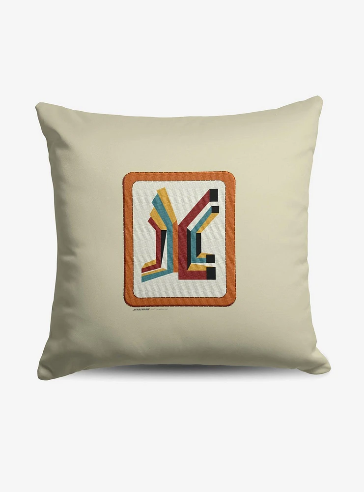 Star Wars Skeleton Crew Patch Pillow 3 Throw Pillow