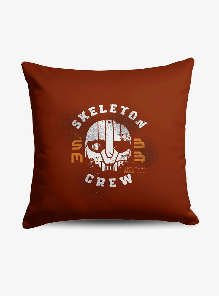Star Wars Skeleton Crew SM33 Throw Pillow