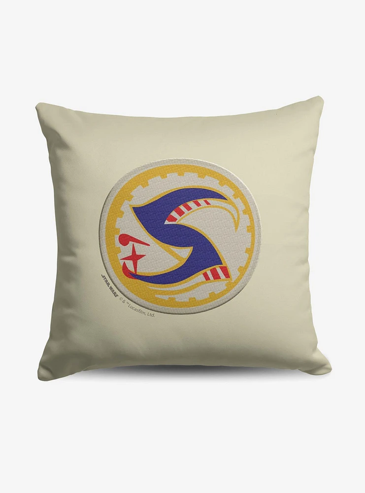 Star Wars Skeleton Crew Patch Pillow 2 Throw Pillow