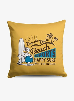 Disney Mickey & Friends Beach Sports Throw Pillow