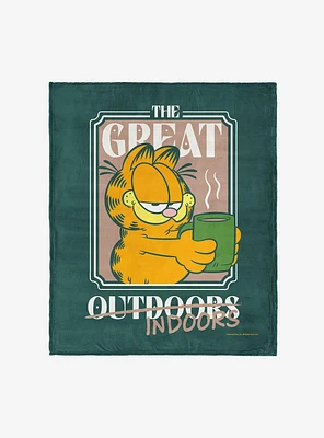 Garfield The Great Indoors 50x60" Silk Touch Throw Blanket