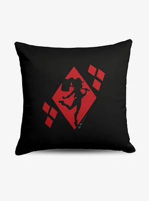 DC Comics Diamond Heart Throw Pillow