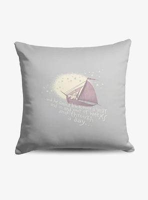 Where The Wild Things Are He Sailed Throw Pillow