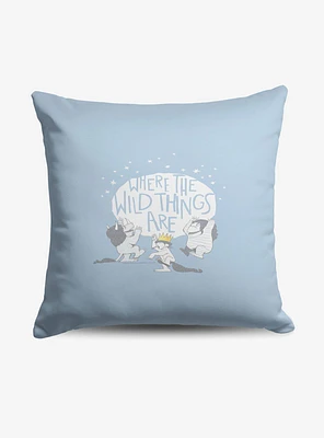 Where The Wild Things Are Wild Things Throw Pillow