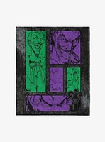 DC Comics Gotham Grin 50x60" Silk Touch Throw Blanket