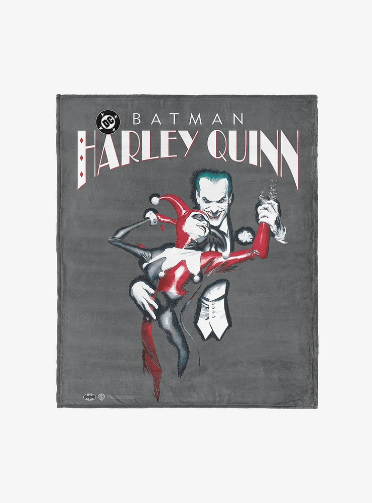 DC Comics Joker Tango 50x60" Silk Touch Throw Blanket