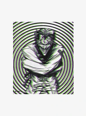 DC Comics Laughing Man 50x60" Silk Touch Throw Blanket