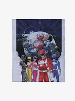 Mighty Morphin Power Rangers 50x60" Silk Touch Throw Blanket