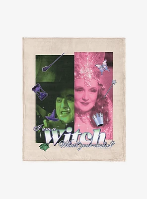 The Wizard of Oz What's Your Excuse 50x60" Silk Touch Throw Blanket