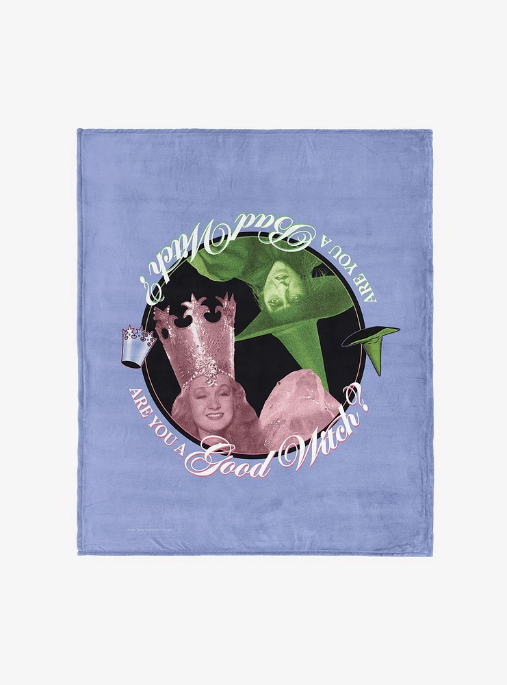The Wizard of Oz Good Witch 50x60" Silk Touch Throw Blanket