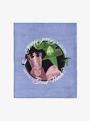 The Wizard of Oz Good Witch 50x60" Silk Touch Throw Blanket