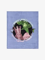 The Wizard of Oz Good Witch 50x60" Silk Touch Throw Blanket