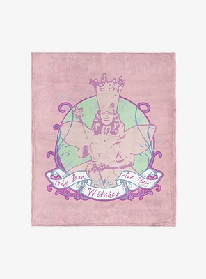 The Wizard of Oz Glinda Pattern 50x60" Silk Touch Throw Blanket