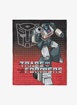 Transformers G1 Grid Jazz 50x60" Silk Touch Throw Blanket