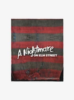 A Nightmare On Elm Street Sweater 50x60" Silk Touch Throw Blanket