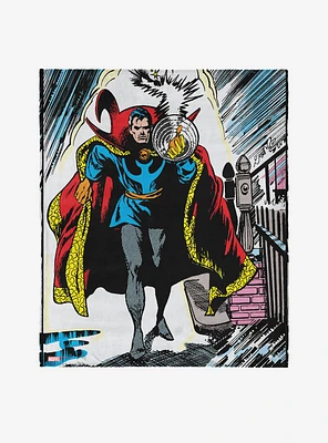 Marvel Dr. Strange Comic 50x60" Silk Touch Throw Blanket
