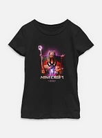 A Minecraft Movie Piglins Portal Youth Girls T-Shirt